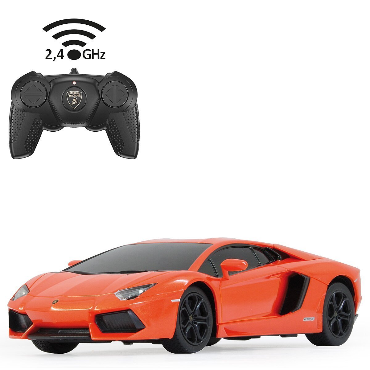 JAMARA Lamborghini Aventador 1:24 orange 2,4GHz ab 6 Jahren JAMARA Lamborghini Aventador 1:24 orange 2,4GHz ab 6 Jahren
