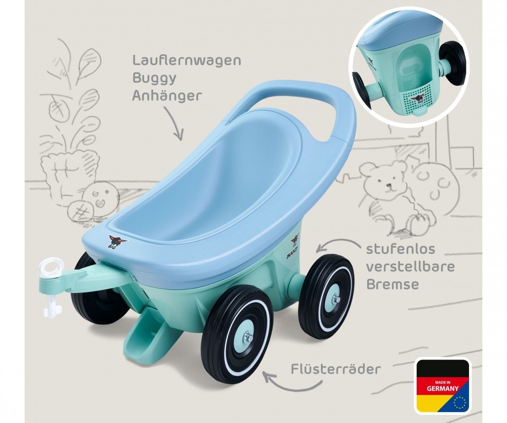 BIG Buggy 3-in-1. Lauflernwagen 800056254 Maschine, Rad, Bär, Tierwelt, Auto