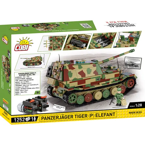 Cobi 2582 Panzerjager Tiger Elefant Cobi 2582 Panzerjager Tiger Elefant