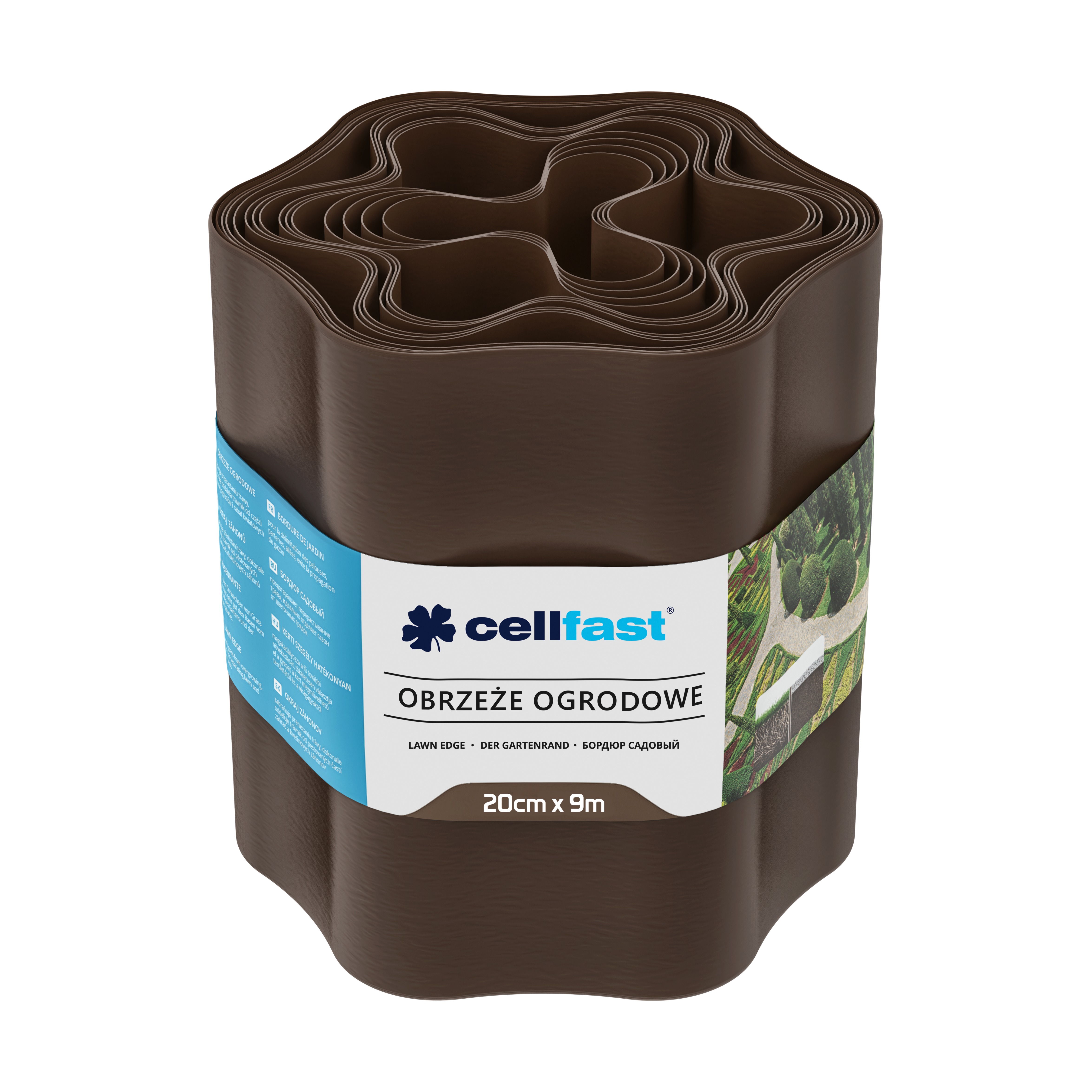 Cellfast Gartenrand 20 cm x 9 m braun Cellfast Gartenrand 20 cm x 9 m braun