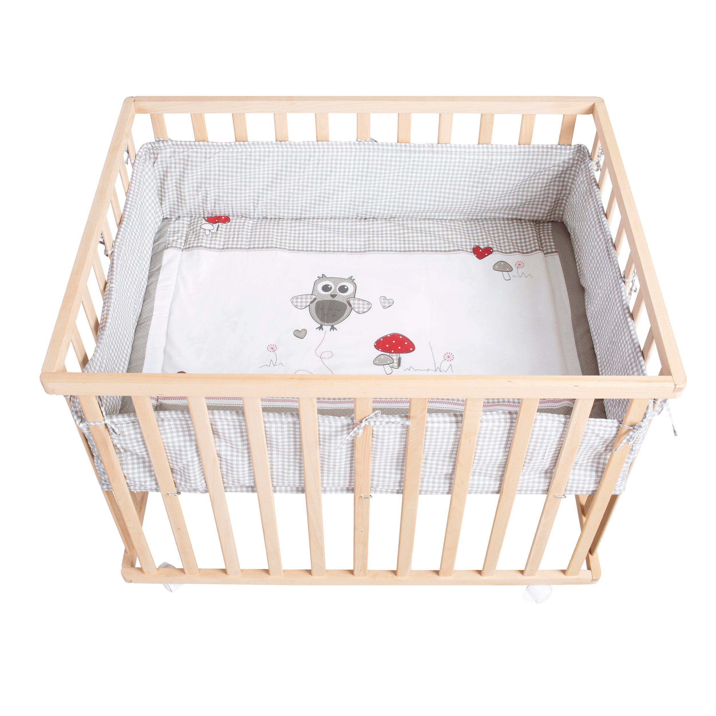 Roba 0241NAS148 Laufgitter 100x75 Adam & Eule Bio Buche natur - Bild 3 Roba 0241NAS148 Laufgitter 100x75 Adam & Eule Bio Buche natur - Produktbild 3