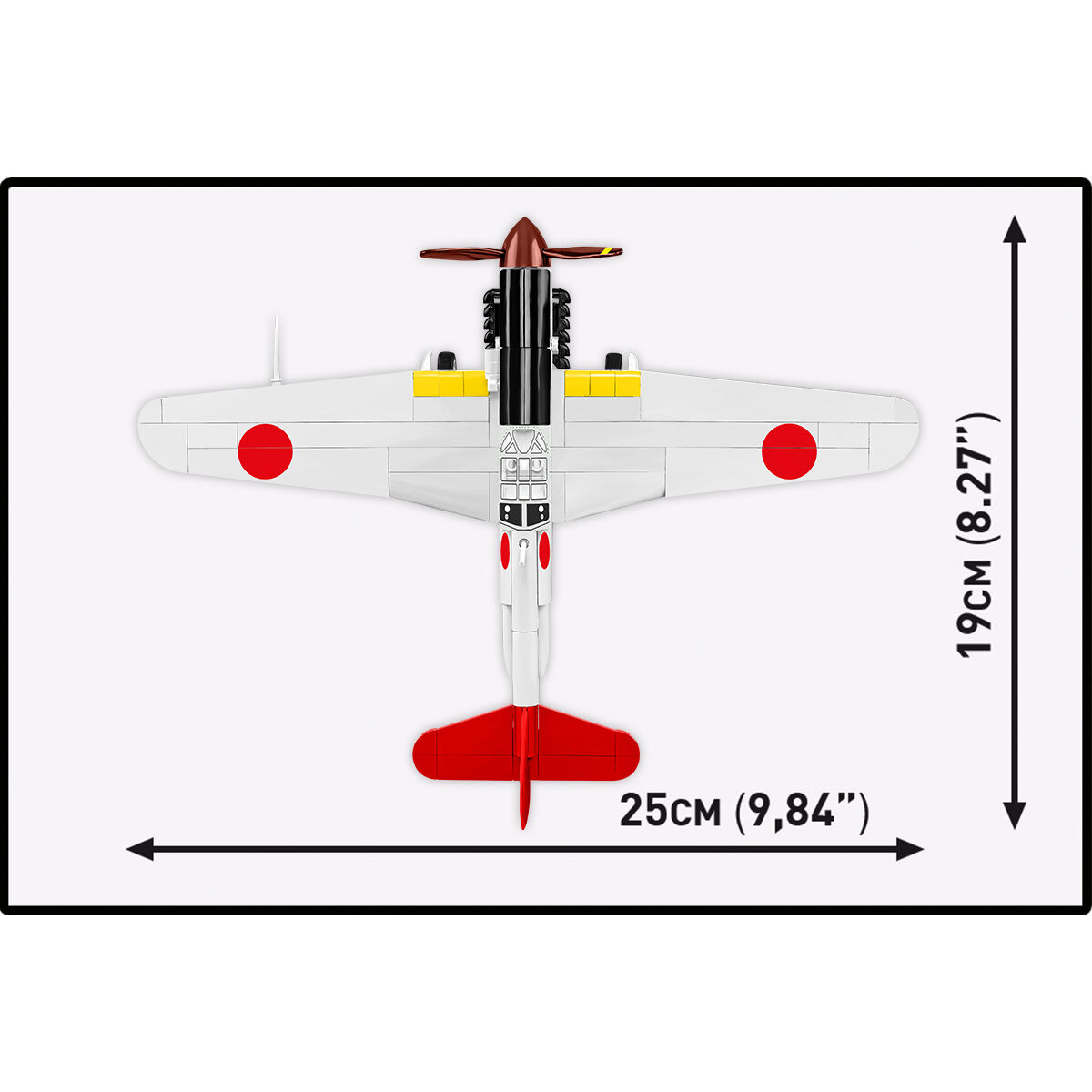 COBI 5872 - Kawasaki KI-61 HIEN - Bild 8 COBI 5872 - Kawasaki KI-61 HIEN - Bild 8