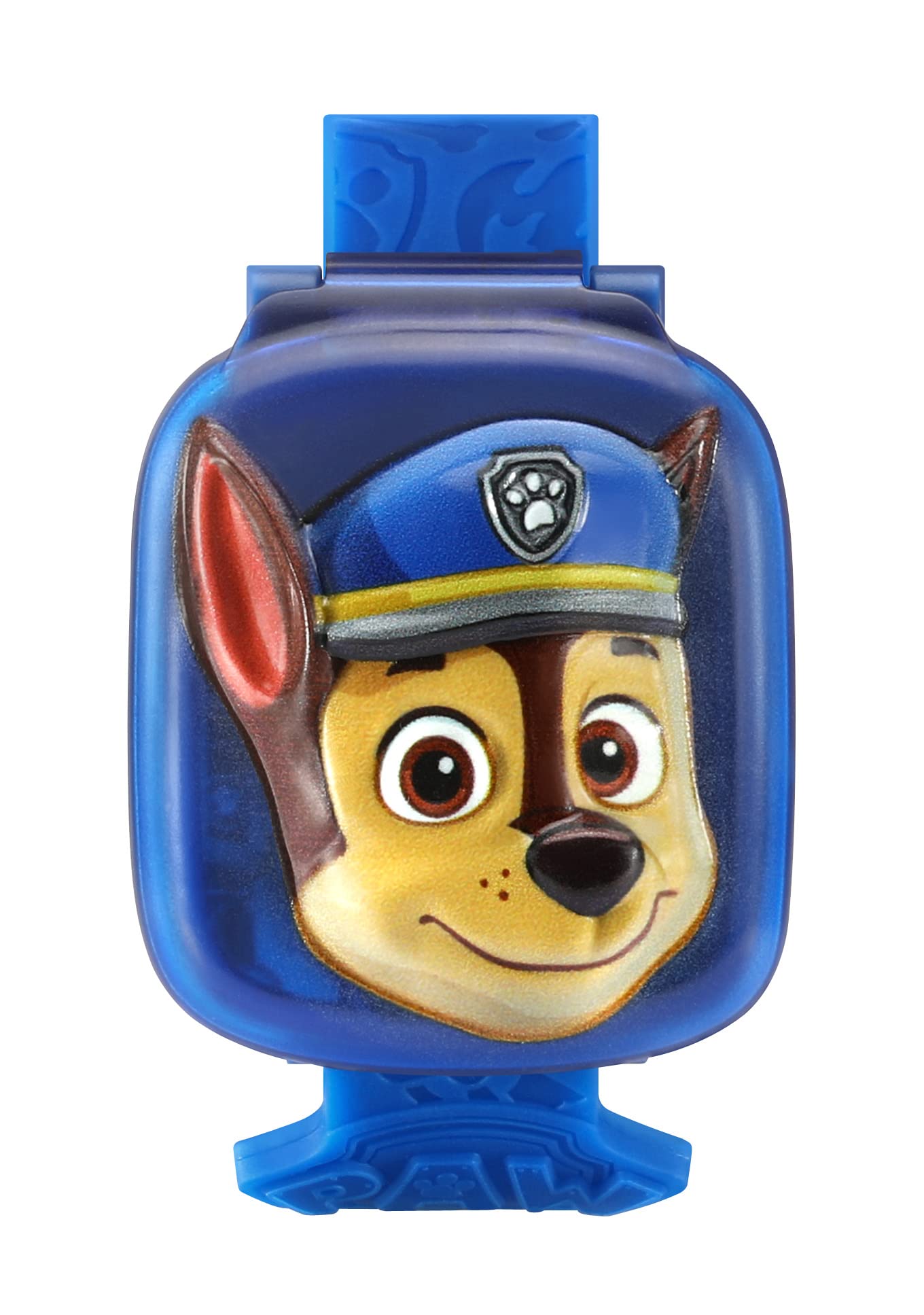 VTech Chase-Lernuhr interaktive Kinderuhr mit Lernspielen ab 3 Jahren VTech Chase-Lernuhr aus Kunststoff mit Chase-Design, 10 Ziffernblättern, Wecker, Timer, Stoppuhr, 4 Lernspiele, Originalstimme, kindersicher, ab 3 J., Spielzeug, Flasche