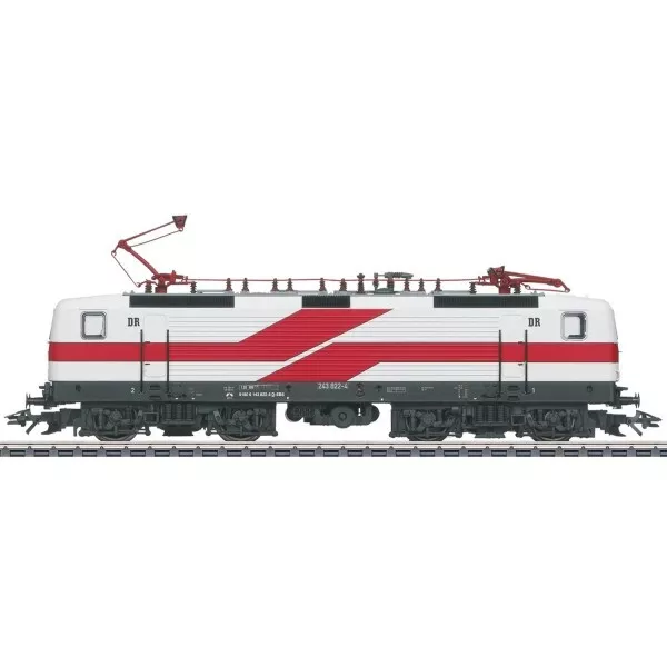 Märklin H0 37486 E-Lok BR 143 der EBS "Weiße Lady" mfx+ / Sound - Eurotrain Exklusivmodell