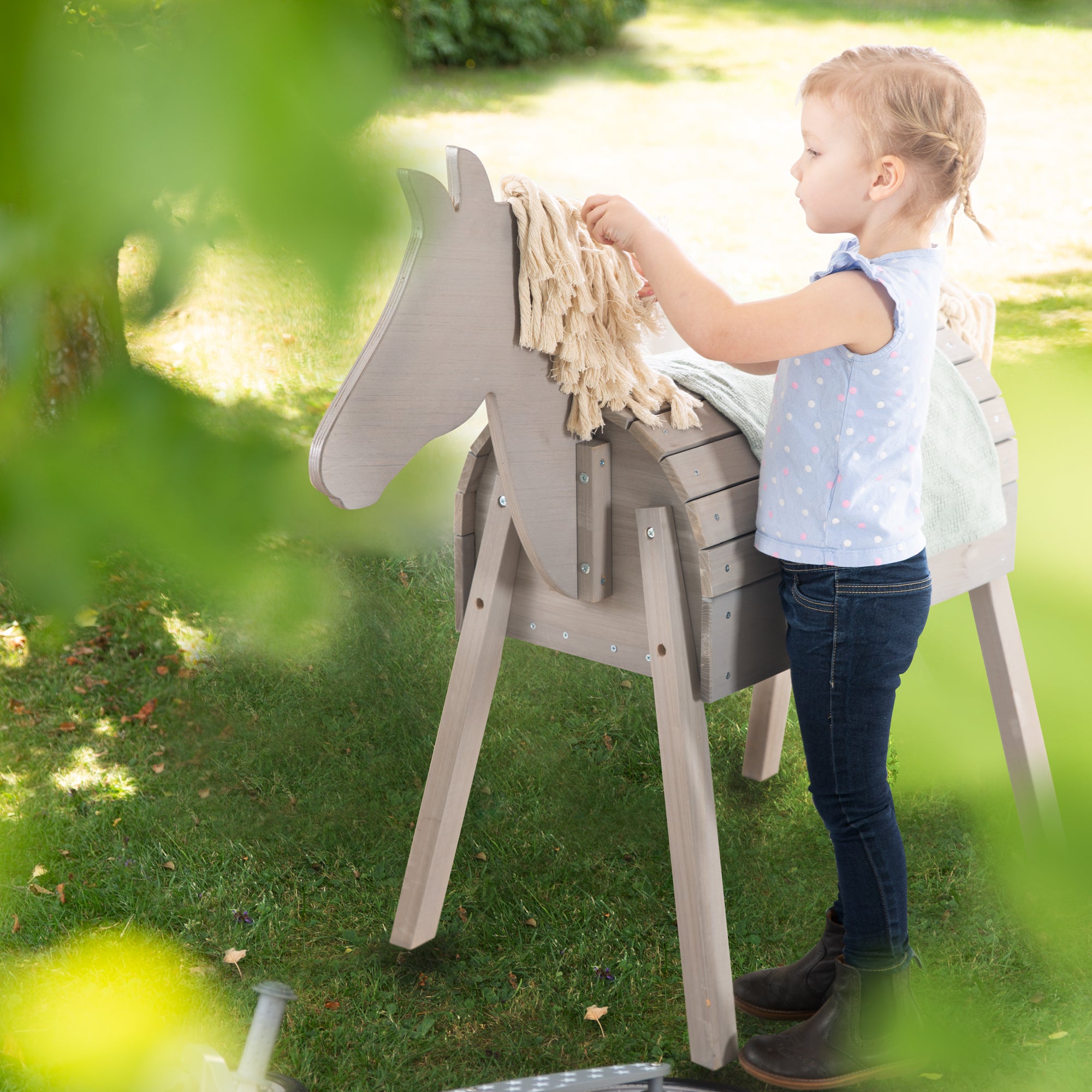 Roba 456038GA Spielpferd Outdoor grau – Outdoor + - Bild 5 Roba 456038GA Spielpferd Outdoor grau – Outdoor + - Produktbild 5