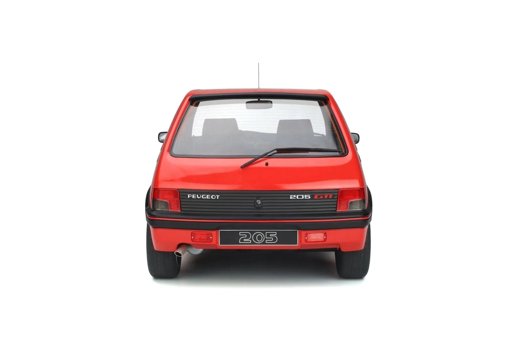 IXO 520010121 Peugeot 205 GTi - Modellbausatz 1:8 mit Metallkarosserie Stoßstange, Transport, Fahrzeug, Auto, Stuhl