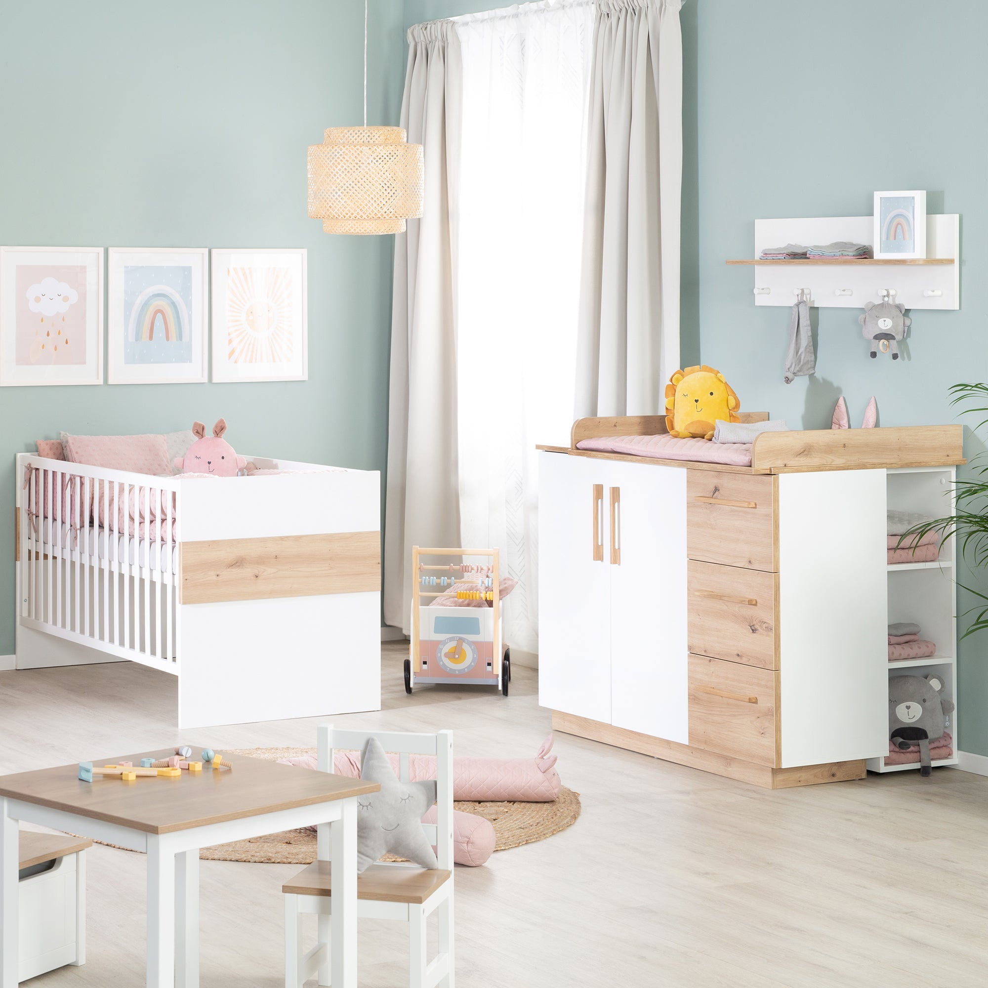 Roba 1731848 Wickelkommode breit Lion weiß - Bild 7 Roba 1731848 Wickelkommode breit Lion weiß - Produktbild 7