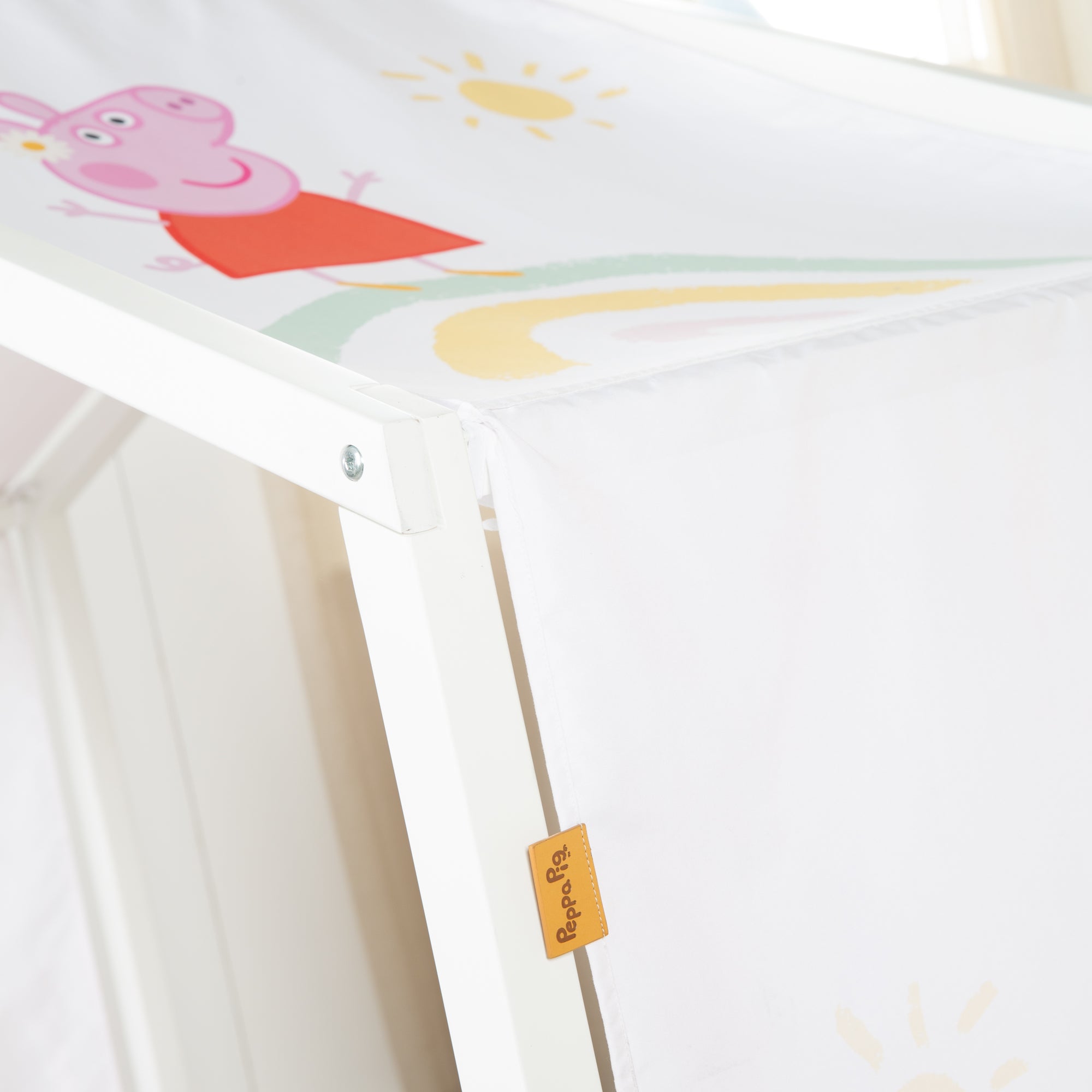 Roba 0287PP1 Hausbettbezug 70x140 cm Peppa Pig weiß – Bettenzubehör - Bild 10 Roba 0287PP1 Hausbettbezug 70x140 cm Peppa Pig weiß – Bettenzubehör - Produktbild 10