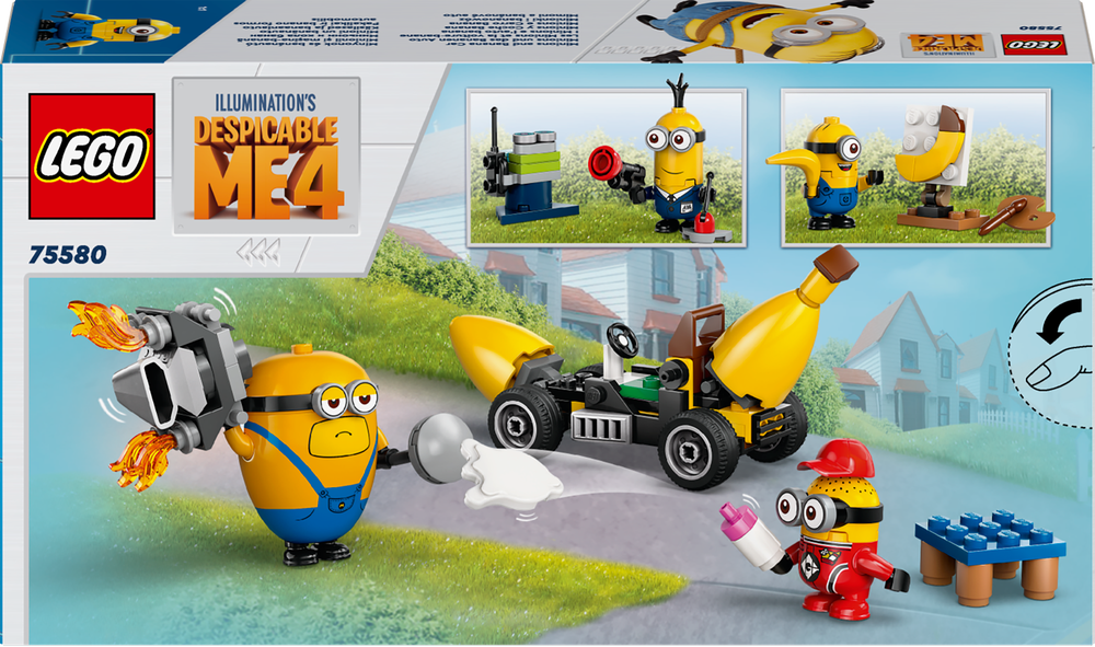LEGO® Minions und das Bananen Auto 75580 Spielzeug