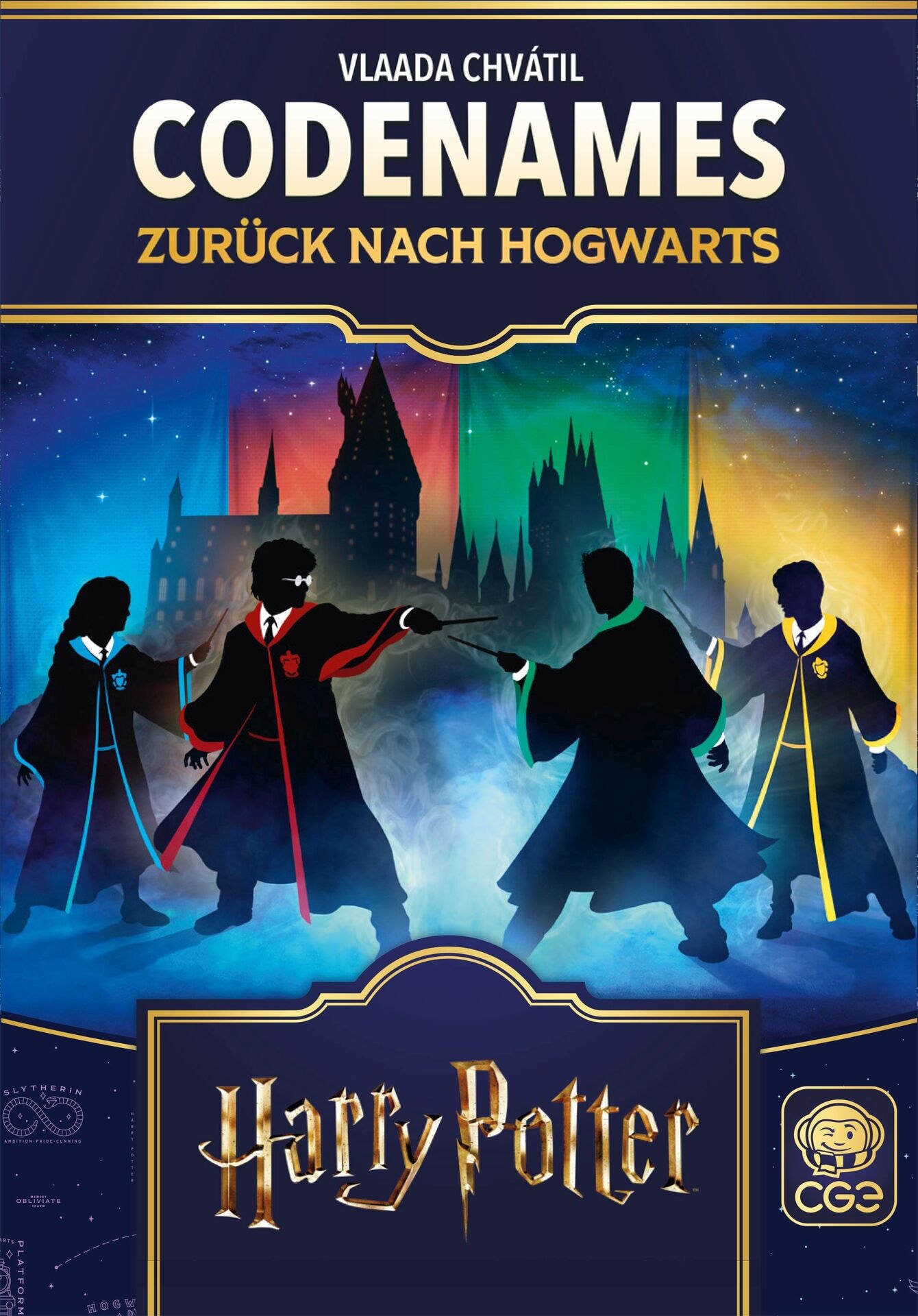 Produktfoto - HeidelBÄR Games GmbH - Codenames Back to Hogwarts - Modell HEIDELBÄR CZ210