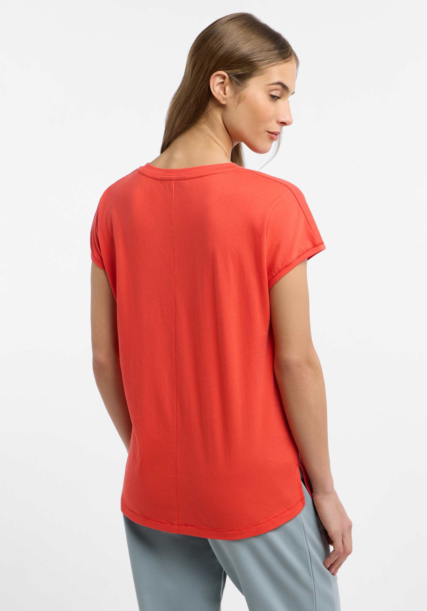 Elbsand Pajuk T-Shirt in Rot, Produktfoto 5.