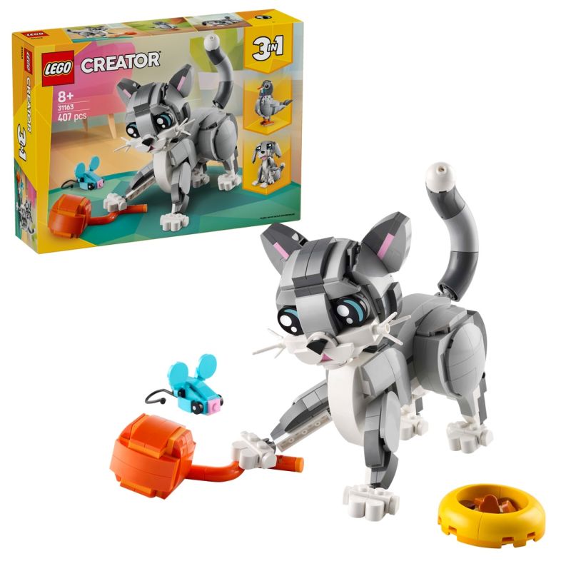 LEGO Creator 31163 Graue Katze