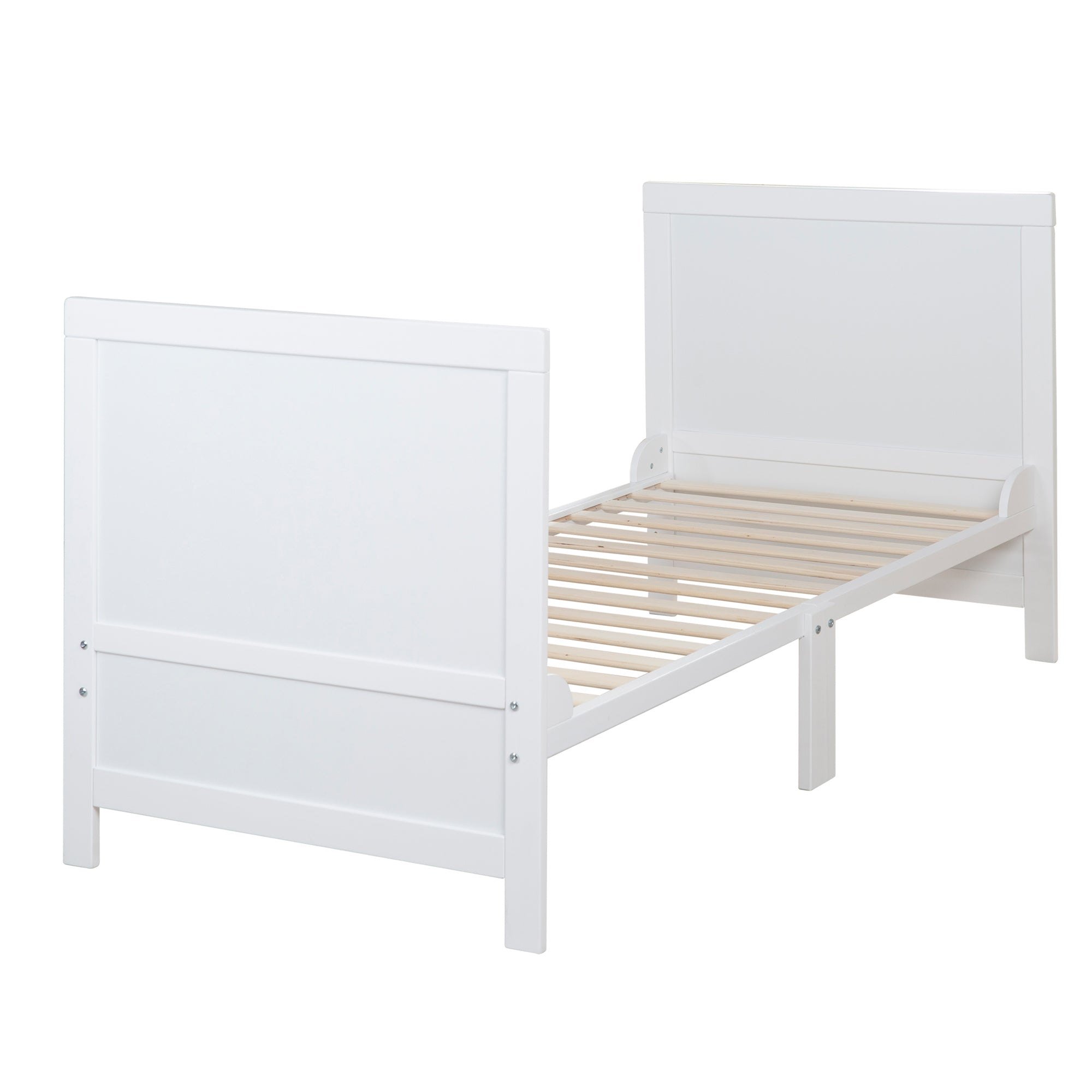 Roba 0194WE Kombi-Kinderbett 70x140 cm weiß – Komplettbettsets & Einzelbetten - Produktbild 7