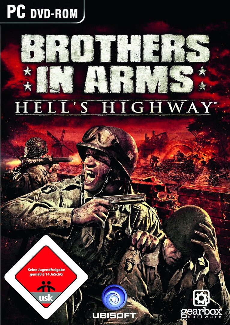 PC_Brothers_in_Arms:_Hell's_Highway_311319, Buch, Veröffentlichung, Erwachsene, Mann, Person