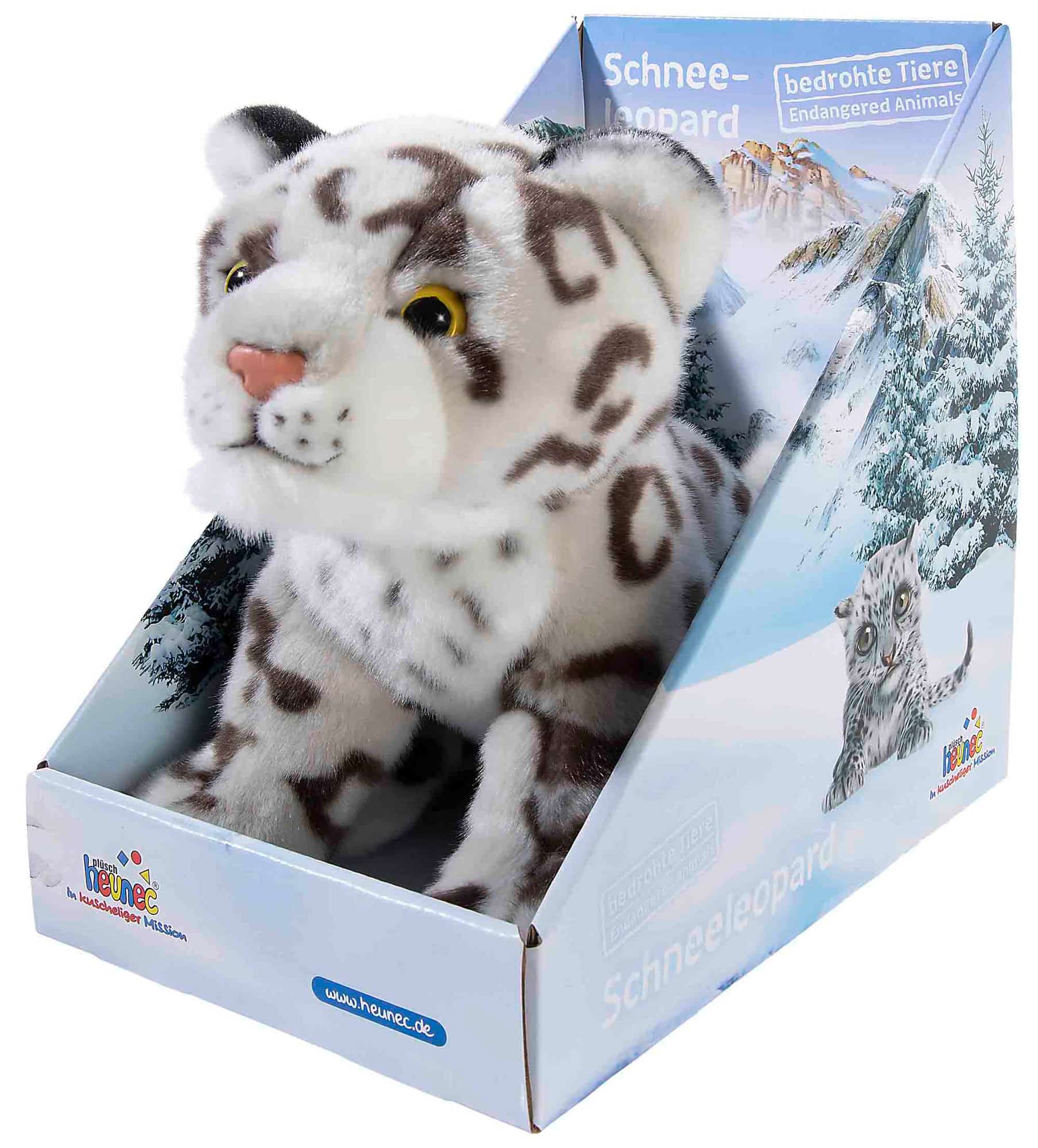 ENDANGERED Schneeleopard 27 cm 2