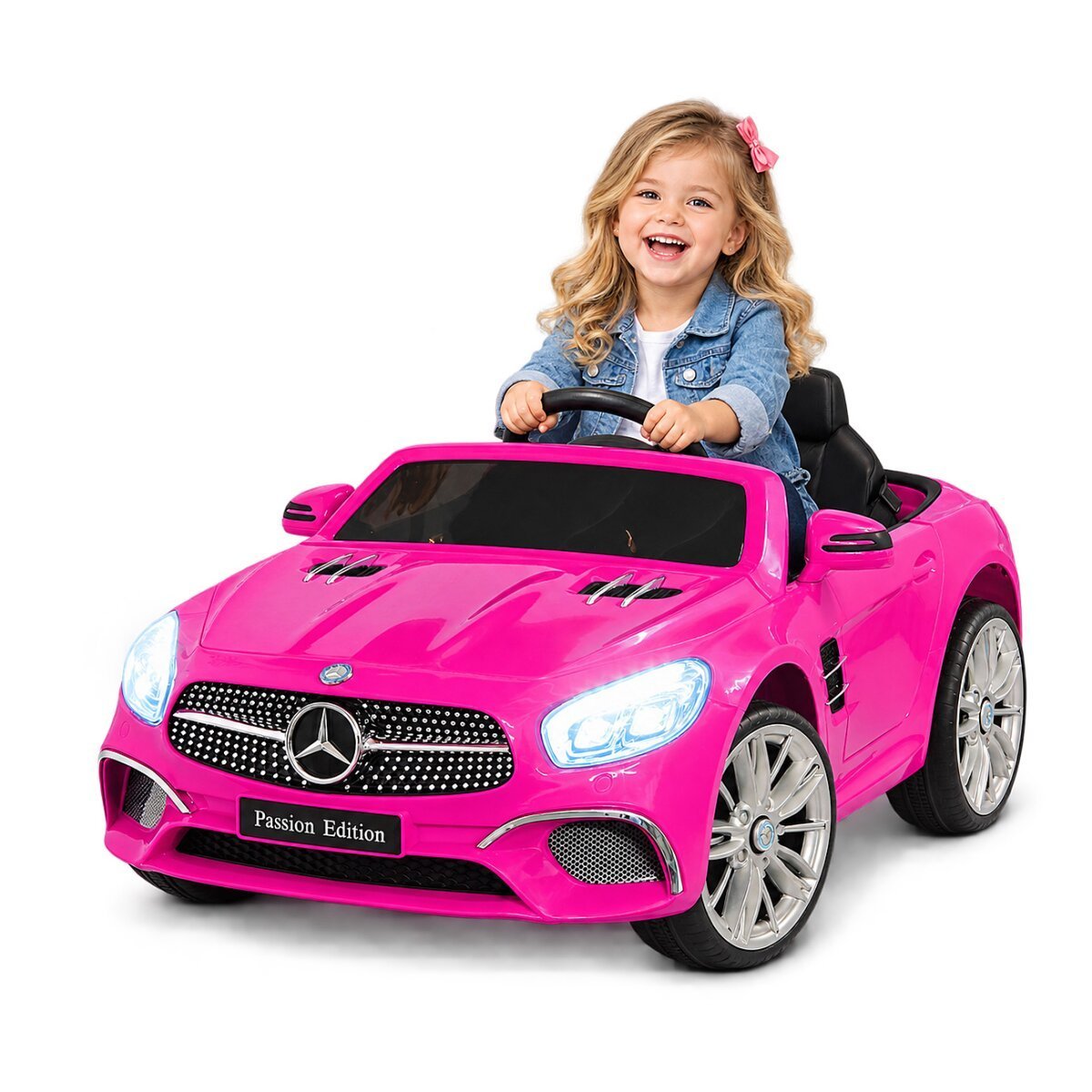 JAMARA Ride-on Mercedes-Benz SL 400 pink 12V ab 3 Jahren