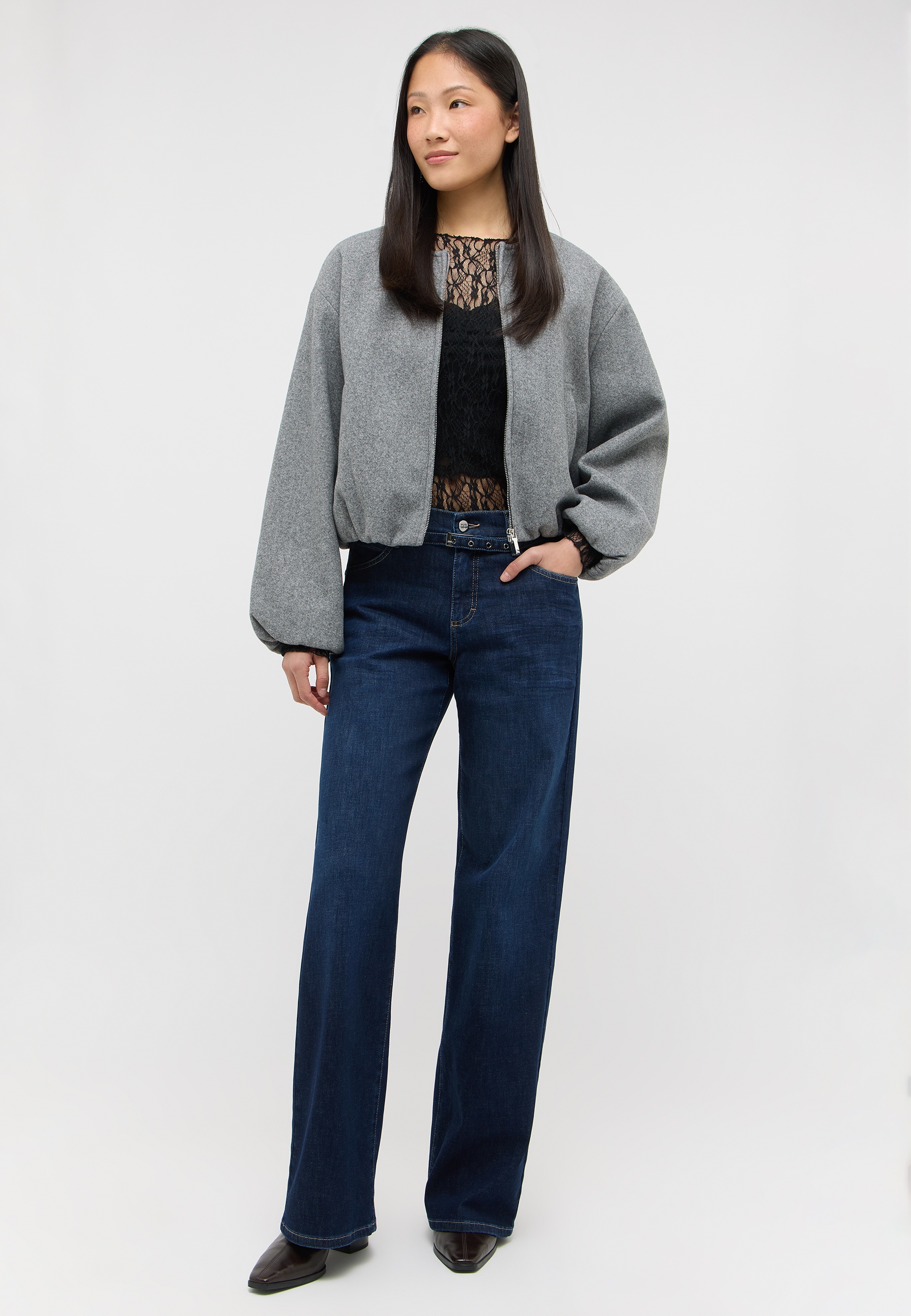 ANGELS Liz City Damen Jeans Wide Leg - 4