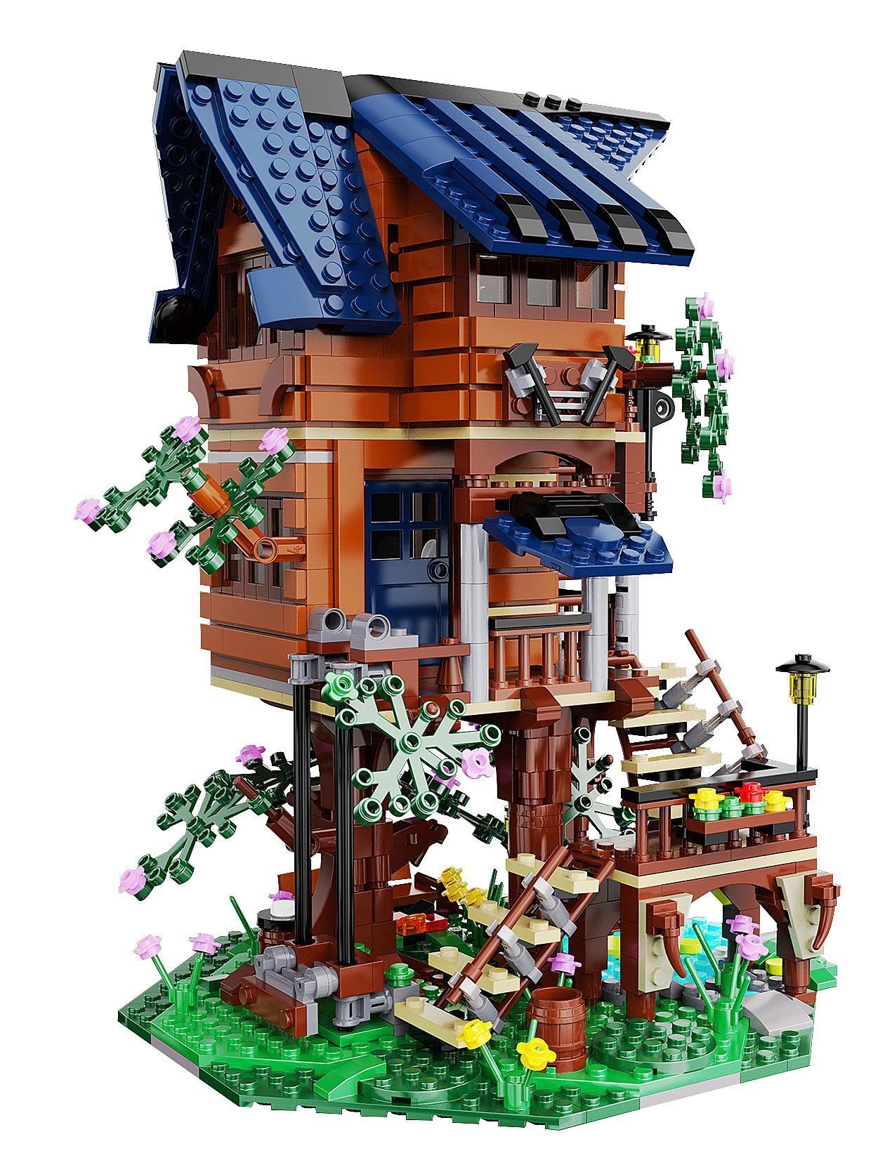 Produktfoto - Jamara e.K. - CaDA Baumhaus 4 Jahreszeiten Bricks - Modell JAMARA 402866