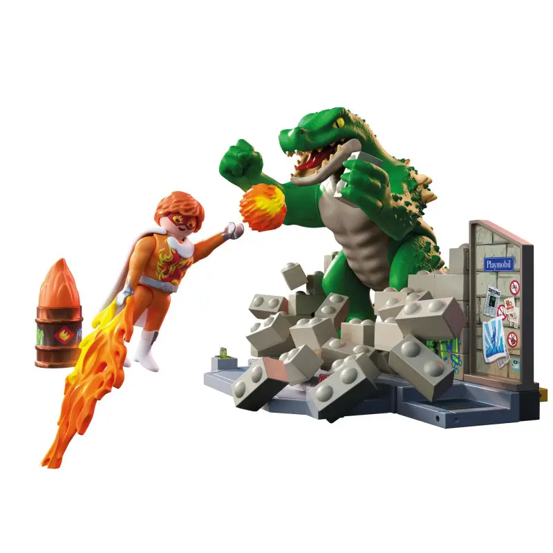 PLAYMOBIL 71831 Helden-Showdown mit der Riesenechse PLAYMOBIL 71831 Helden-Showdown mit der Riesenechse