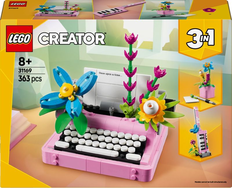 LEGO® Creator 31169 Schreibmaschine mit Blumen LEGO® Creator 31169 Schreibmaschine mit Blumen