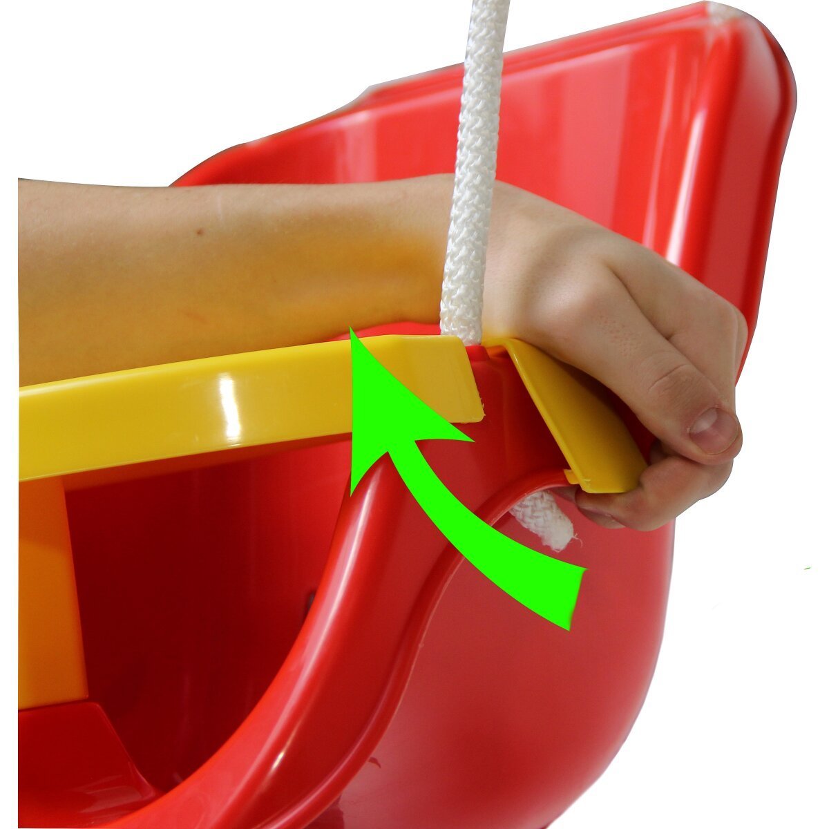 JAMARA Babyschaukel Comfort Swing rot 2in1 ab 10 Monaten