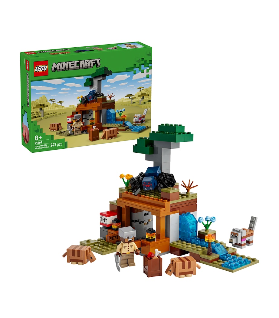 LEGO, Minecraft, 21269, Die, Expedition, zur, Gürteltiermine LEGO Minecraft 21269 Die Expedition zur Gürteltiermine