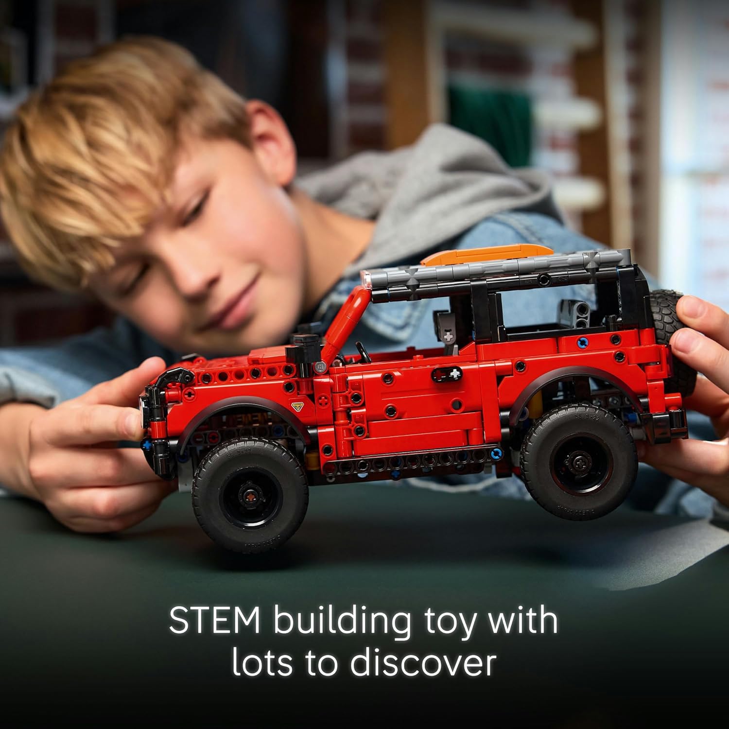 LEGO Technic 42173 Mercedes-AMG F1 W14 E Performance Pull-Back Rennwagen in Schwarz