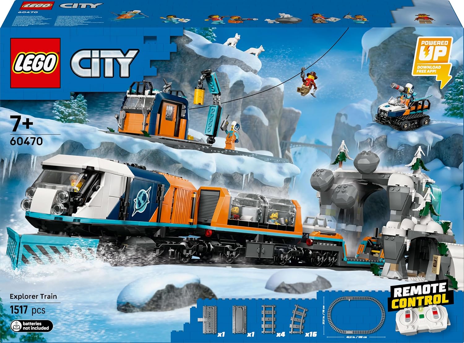 LEGO® City 60470 Arktis Polarexpress LEGO® City 60470 Arktis Polarexpress