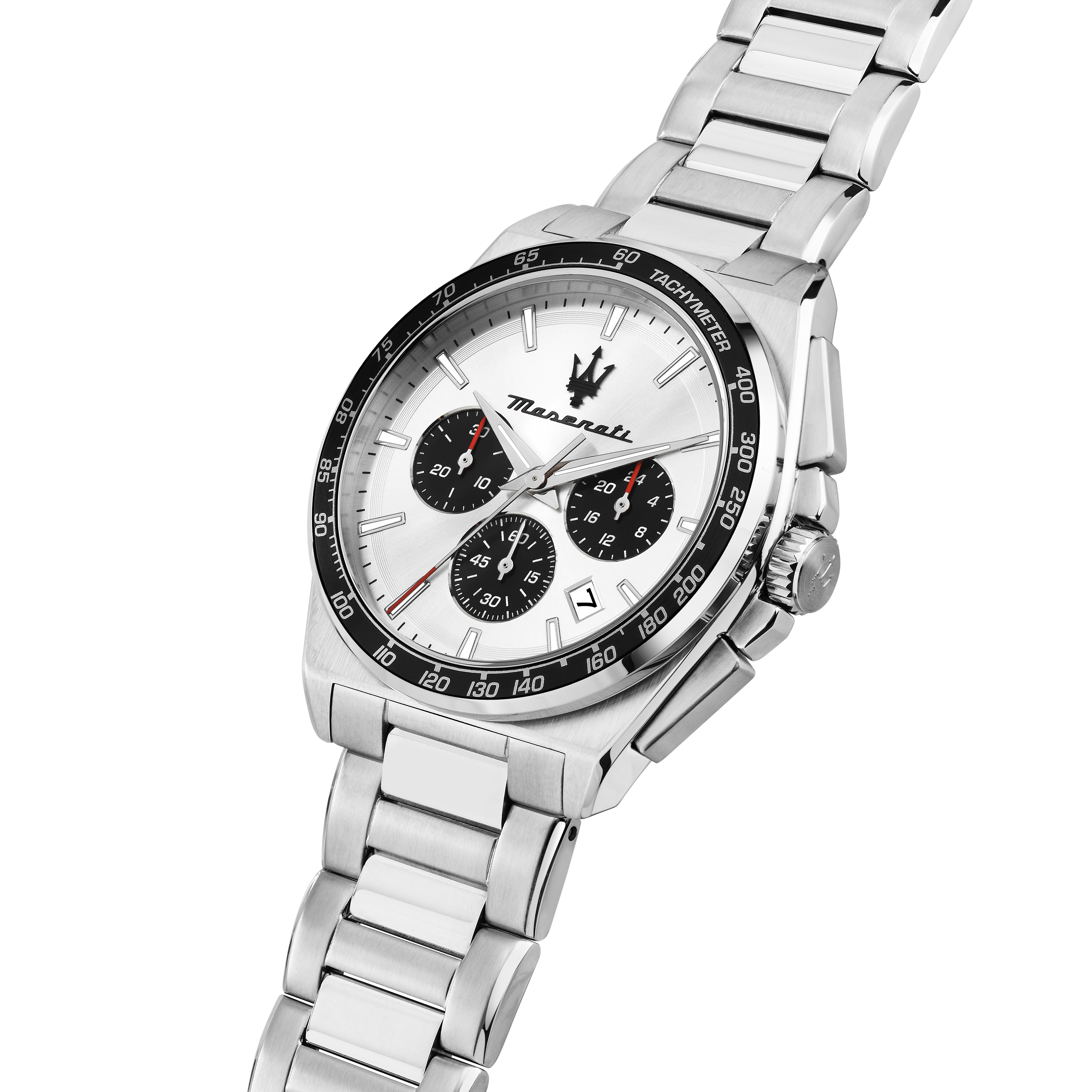Maserati Velocità Herrenuhr Chronograph 43mm Silber Maserati Velocità Herrenuhr Chronograph 43mm Silber