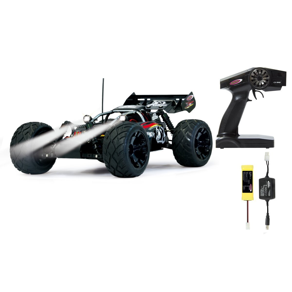 JAMARA Splinter Desertbuggy 4WD 1:10 NiMh 2,4GHz mit LED ab 14 Jahren