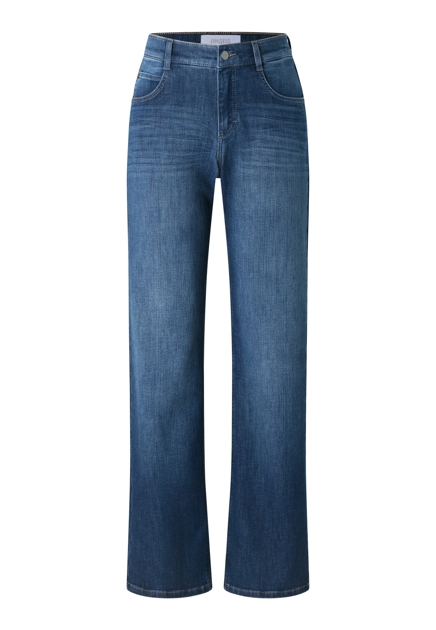 ANGELS Damen Jeans Liz 350250030 – Relaxed Fit, Mid Blue Used