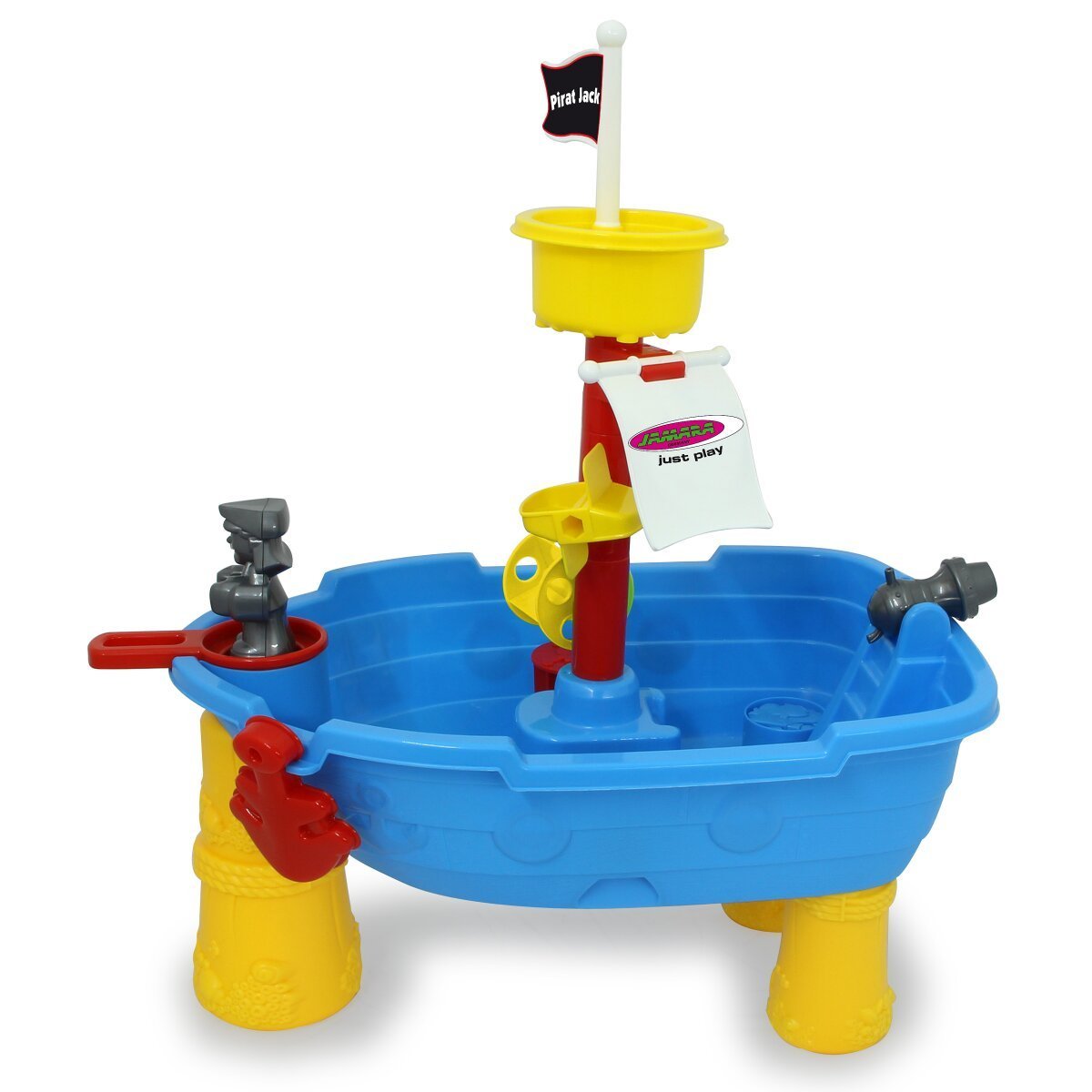 JAMARA Sand- und Wasserspieltisch Pirat Jack 21 Teile ab 24 Monaten JAMARA Sand- und Wasserspieltisch Pirat Jack 21 Teile ab 24 Monaten