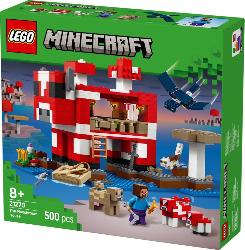 LEGO® Minecraft™ 21270 Das Pilzkuh-Haus LEGO® Minecraft™ 21270 Das Pilzkuh-Haus