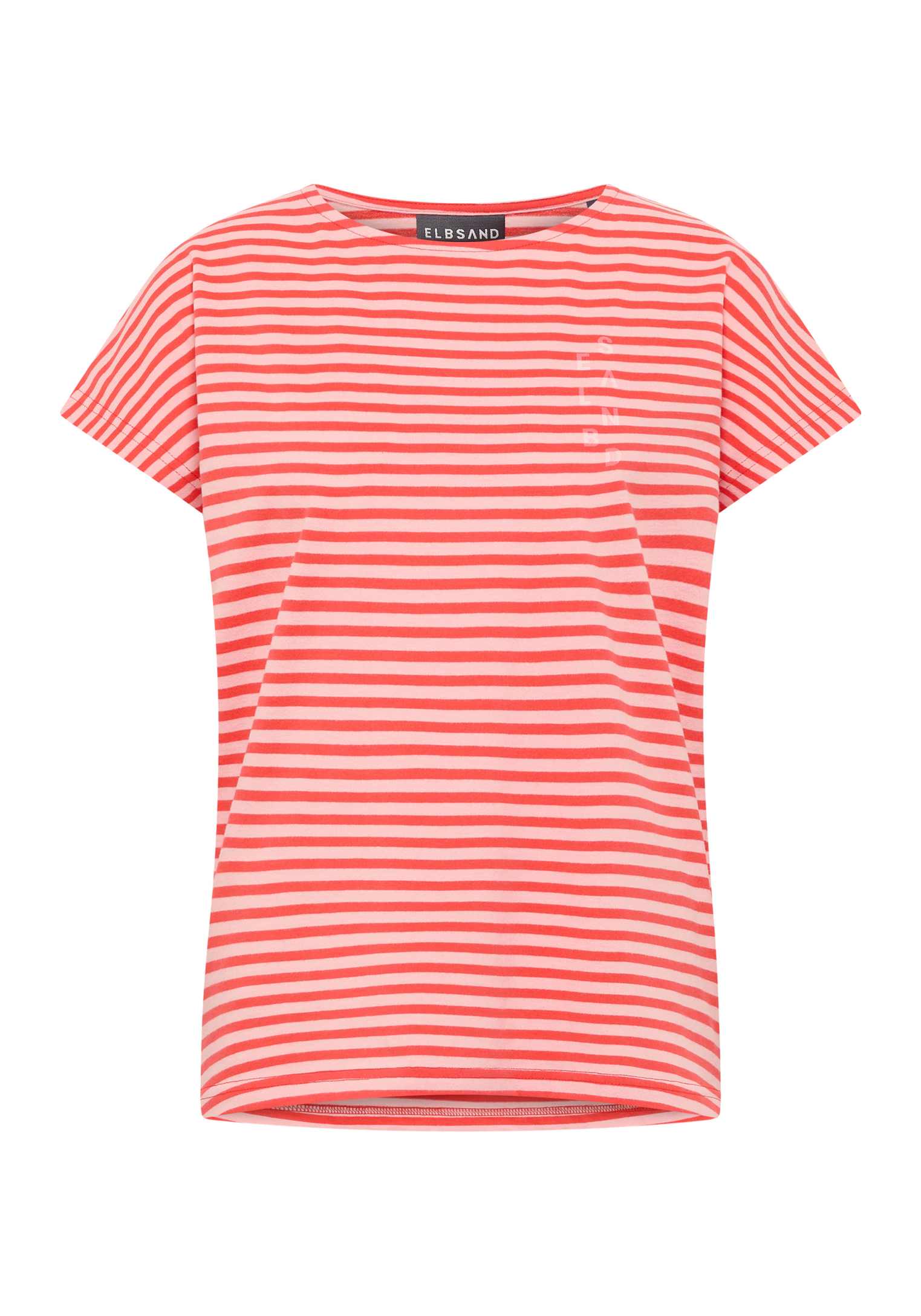 Elbsand Selma T-Shirt in Rot, Produktfoto 1.