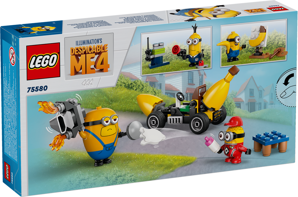 LEGO® Minions und das Bananen Auto 75580 Spielzeug