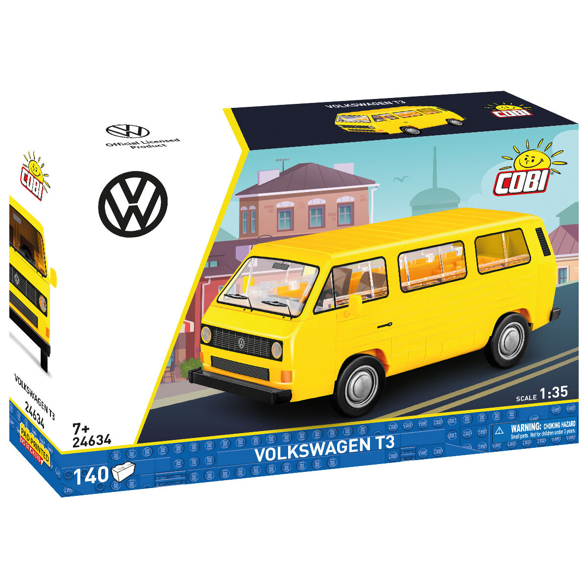COBI 24634 - Volkswagen T3 Maßstabb 1:35) COBI 24634 - Volkswagen T3 Maßstabb 1:35)