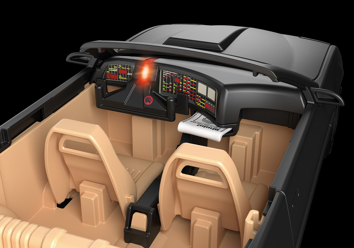 PLAYMOBIL 70924 Knight Rider - K.I.T.T. Auto, Transport, Fahrzeug, Kissen, Dekoration für Zuhause