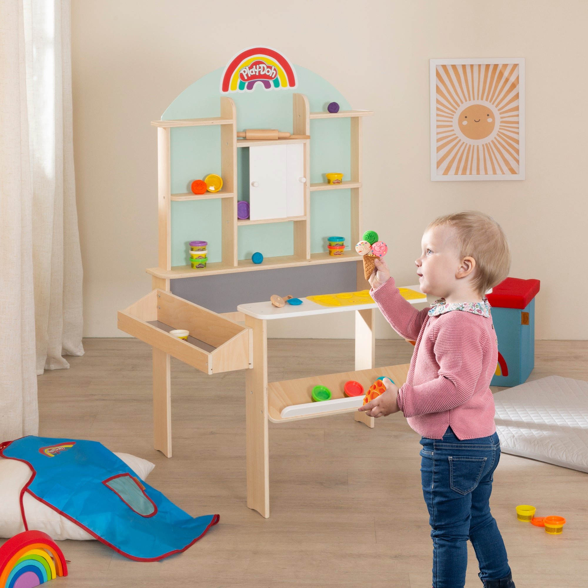 Roba 98156PD11 Spielset "roba x Play-Doh" PlayDoh bunt – Motorik & Lernen - Bild 5 Roba 98156PD11 Spielset "roba x Play-Doh" PlayDoh bunt – Motorik & Lernen - Produktbild 5