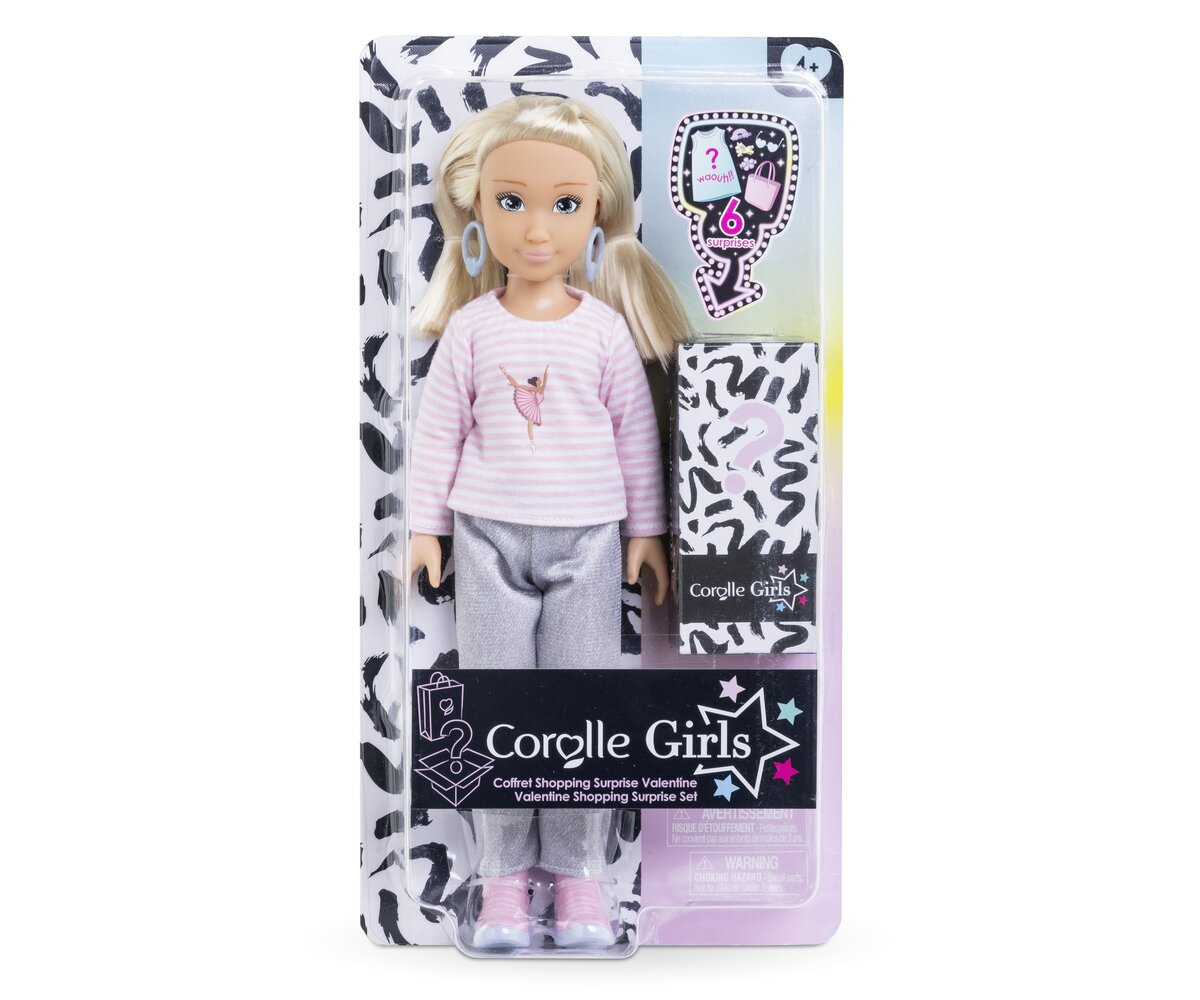 Corolle Valentine Shopping Surprise Puppe, Spielzeug, Figur, Gesicht, Person