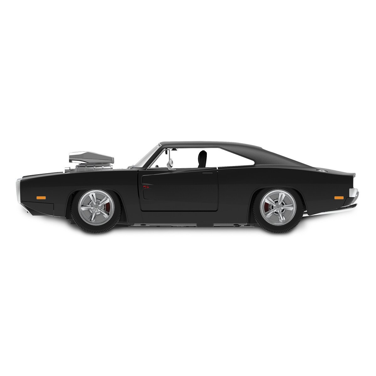 JAMARA Dodge Charger R/T 1970 1:16 schwarz 2,4GHz Tür manuell ab 6 Jahren