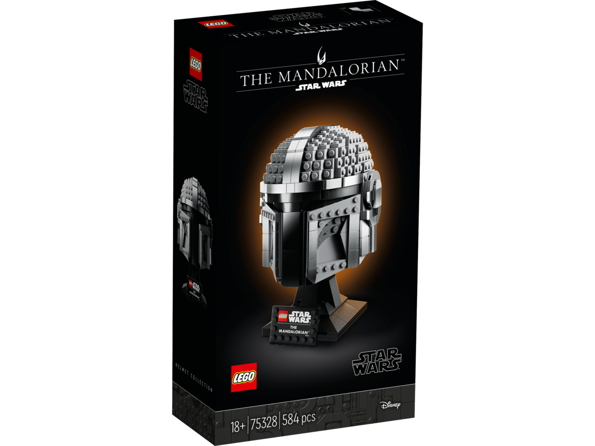 LEGO, Star, Wars, Mandalorianer, Helm, 75328, Elektrisches Gerät, Mikrophon LEGO Star Wars Mandalorianer Helm 75328