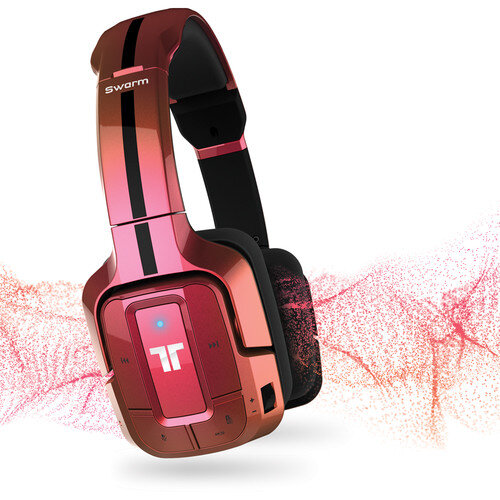 Mad_Catz_Tritton_Swarm_Wireless_Pink_Headset,_Bluetooth_Headphones-PS4, Elektronik, Kopfhörer