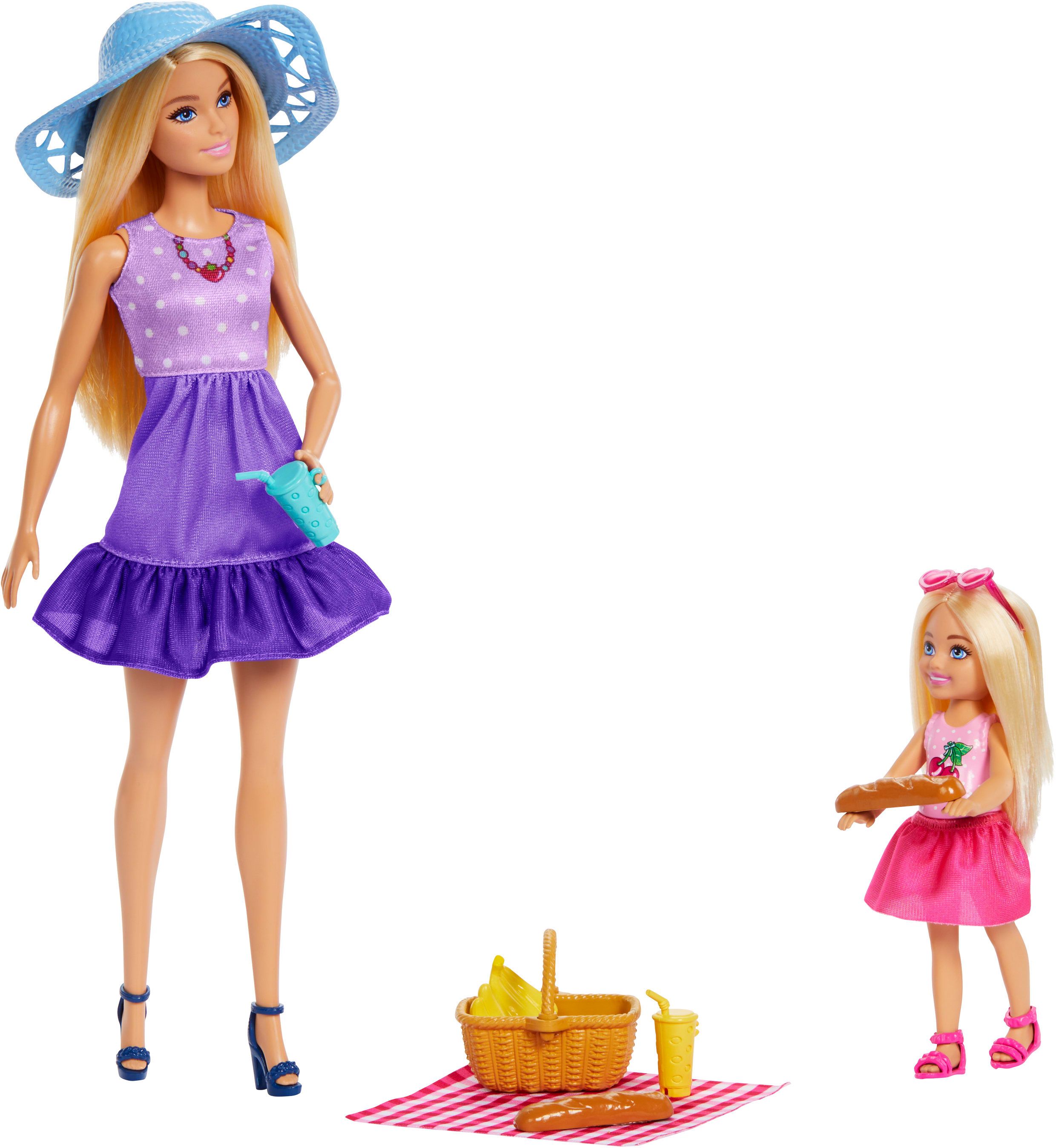 Barbie, Malibu, and, Chelsea, Spielset