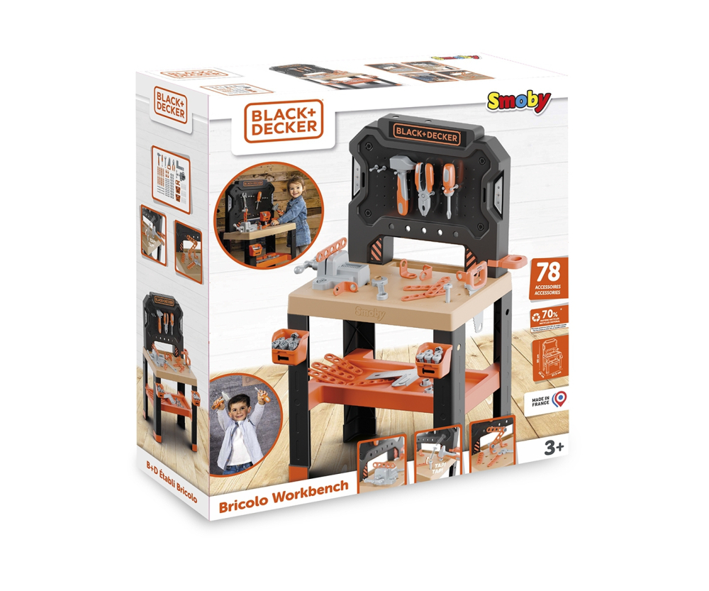 Smoby Smoby Black+Decker Werkbank