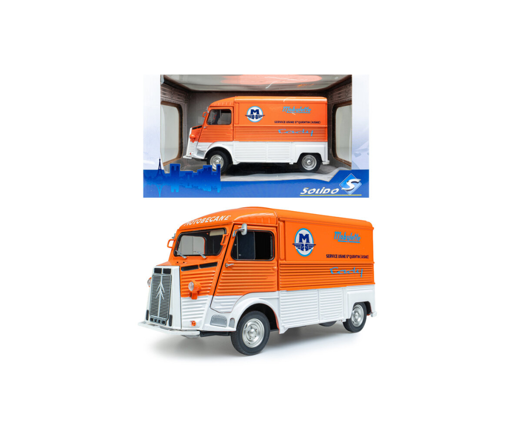 Solido 1:18 Citroën Type HY MOTOBECANE orange