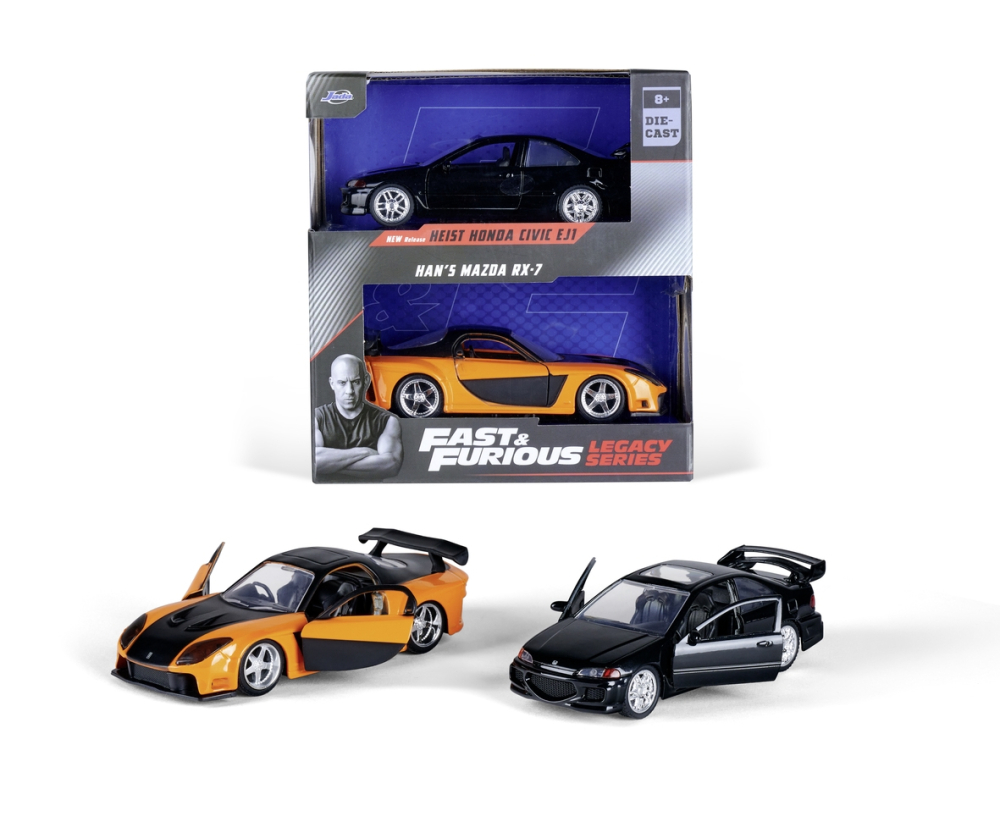 Jada F&F Legacy Series Twin Pack 1:32 W1/1