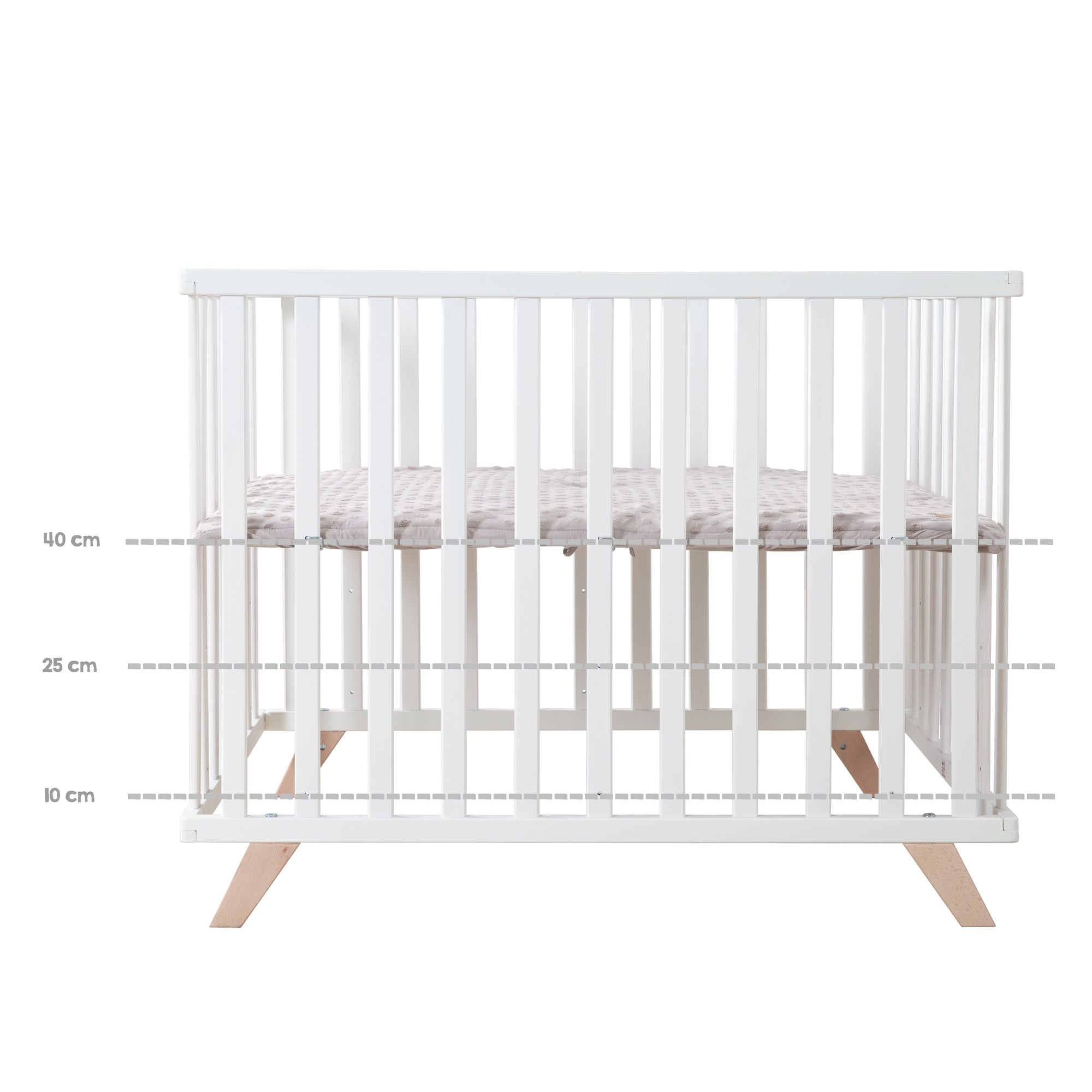 Roba 0242WEG227 Laufgitter 75x100 cm +Füße grau weiß - Bild 7 Roba 0242WEG227 Laufgitter 75x100 cm +Füße grau weiß - Produktbild 7