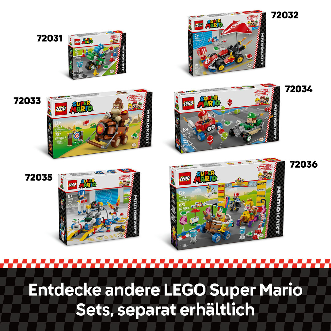 LEGO® Super Mario™ 72036 Baby Peach & Grand Prix-Set LEGO® Super Mario™ 72036 Baby Peach & Grand Prix-Set