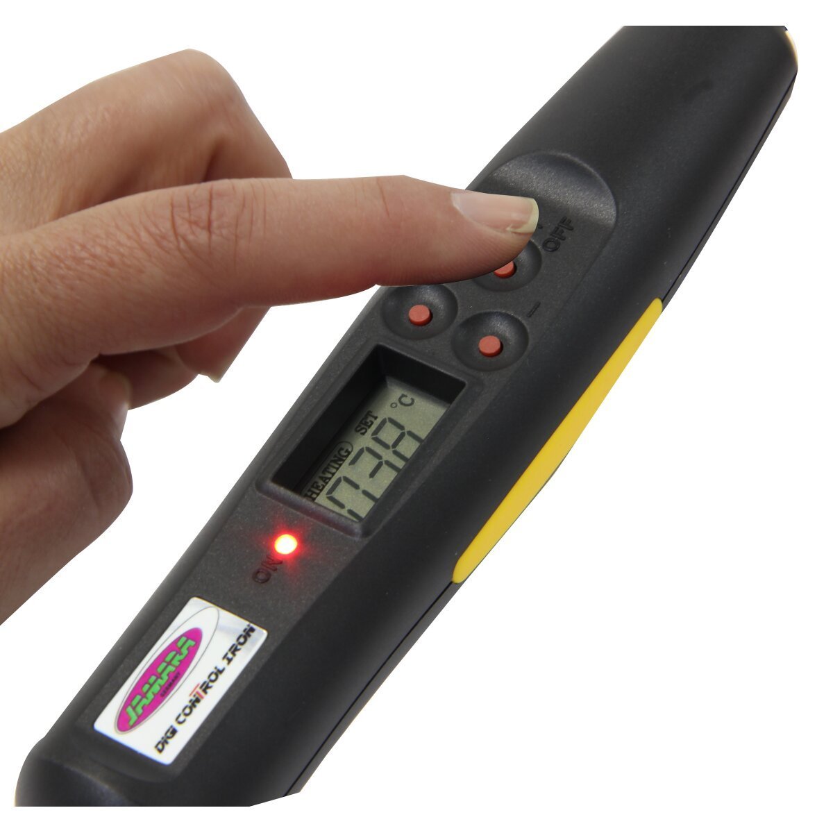 JAMARA Folienbügeleisen Digi Control Iron mit Digitalanzeige und Temperaturregelung JAMARA Folienbügeleisen Digi Control Iron mit Digitalanzeige und Temperaturregelung