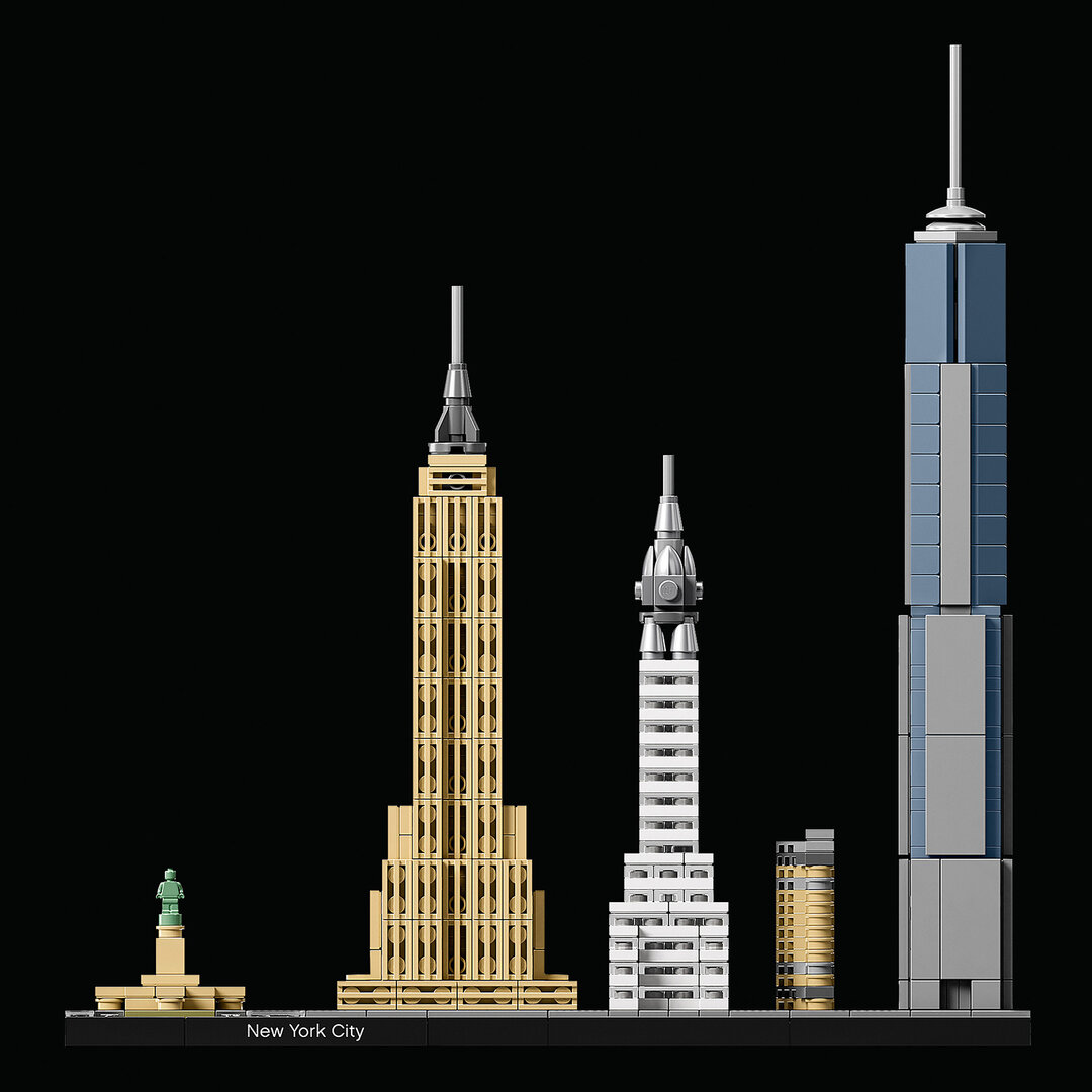 LEGO® Architecture New York City 21028 Stadt, Städtisch, Hochhaus, Turmspitze, Turm